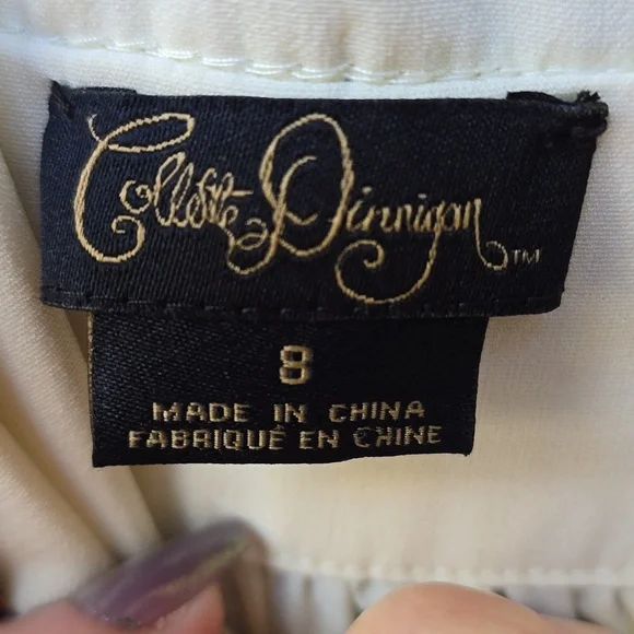 Anthropologie Collette Dinnigan Acionna seahorse print silk dress 8 - Picture 9 of 13